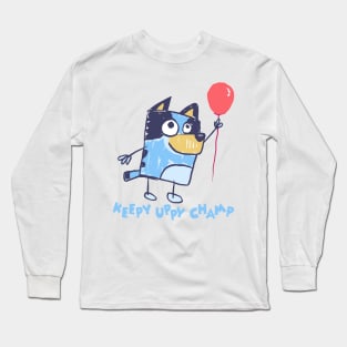 Keepy Uppy - Text version Long Sleeve T-Shirt